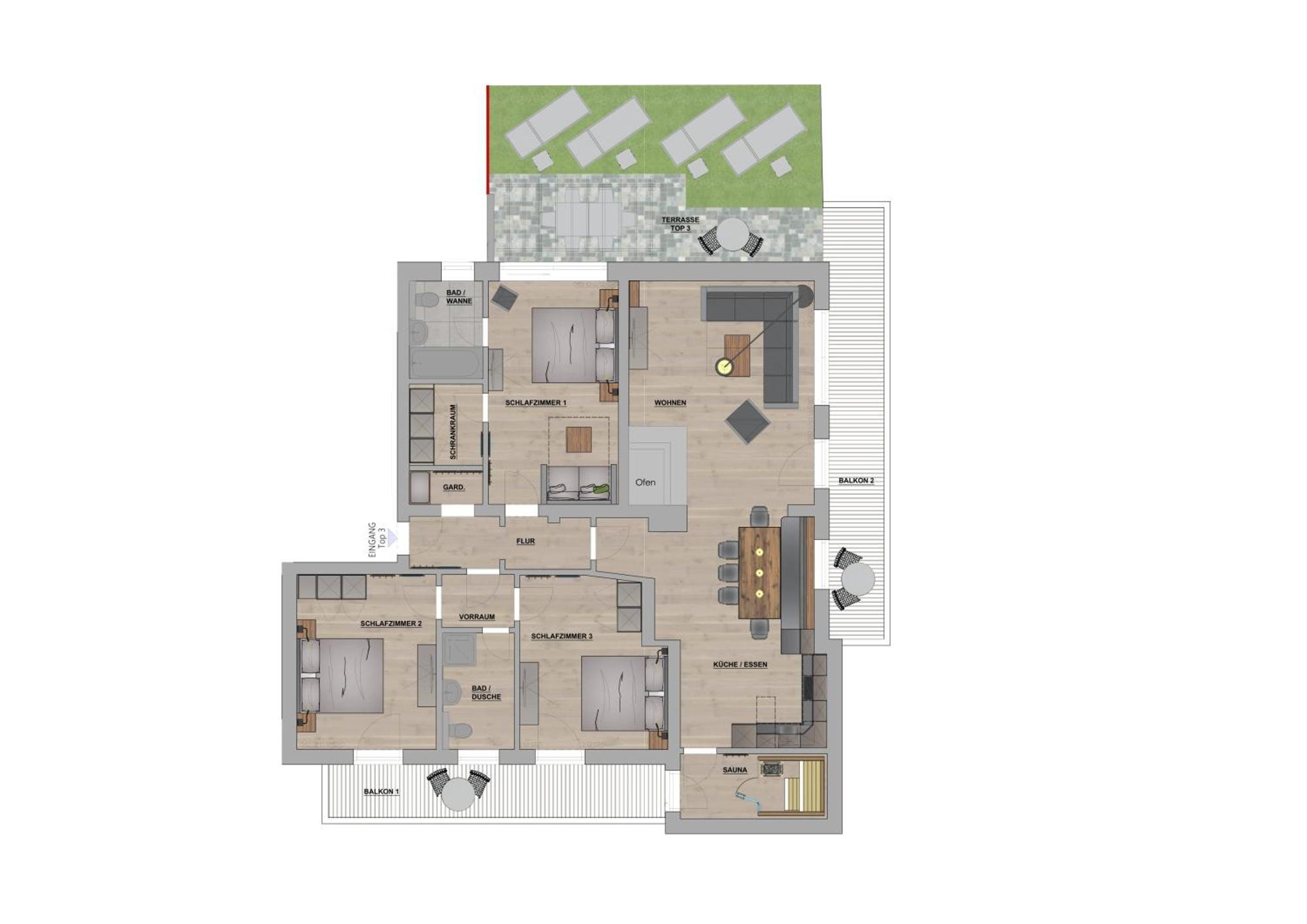 Kuckuck Hinterthal - Appartements Bilik gambar